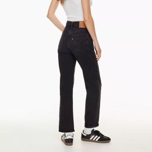 Levi’s Ribcage Straight Ankle Jean - Black